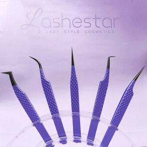 Nuevas pinzas, pinzas de extensión de pestañas de diseño personalizado, pinzas de pestañas sostenibles hechas a mano de calidad superior, logotipo privado aceptado - Product Image 5