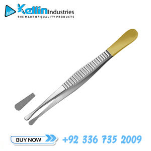 Pince à pansements Wangensteen manuelle avec insert en carbure de tungstène, instruments chirurgicaux certifiés CE Classe I, garantie 1 an - Product Image 5