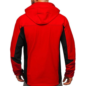 Parka d'extérieur design personnalisé OEM TPU, veste parka en polyester softshell imperméable contrecollée pour hommes veste Varsiti - Product Image 2
