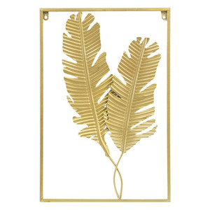 Llamativo colgante de pared de Metal dorado hecho a mano adecuado para decoración de pared decoración de sala de estar decoración del hogar por Ambience Lifestyle - Product Image 4