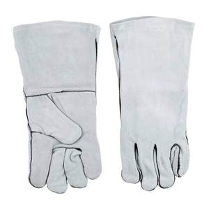 Gants de travail de sécurité de soudage utilitaire de haute qualité Gants de travail en cuir de construction industriels durables pour hommes - Product Image 5