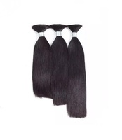 Ekstensi Rambut Virgin Remy Double Drawn Kualitas Stok Pabrik Warna Alami Rambut Manusia Asli Bangladesh Rusia Bebas Kusut Semua Ukuran