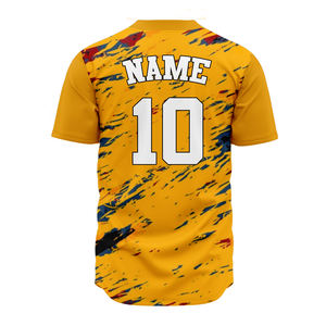 เสื้อเบสบอลแบบยูนิเซ็กซ์ที่ปรับแต่งได้ พิมพ์ลายด้วยความร้อน ระบายอากาศได้ดี ผ้าซับเหงื่อ พร้อมตัวเลือกการปัก - Product Image 2