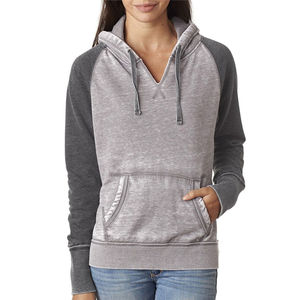 2024 nueva llegada Unisex peso pesado de gran tamaño Vintage ácido lavado Sudadera con capucha cuello con cremallera logotipo personalizado frente OEM ODM servicio mujeres - Product Image 1