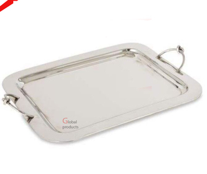 ถาดโลหะขนาดเล็กรูปทรงวงรีทำด้วยมือสำหรับโรงแรมและบ้าน - Product Image 5