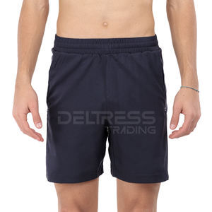 Comfort Men's Casual Summer Shorts Premium Nuevo diseño con cintura elástica Patrón sólido Precio para caballeros - Product Image 3