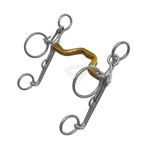 Embouchures d'équitation de haute qualité, conçues sur mesure, embouchures en acier inoxydable à vente chaude avec bouche de cheval, embouchures d'équitation en plein air, OEM - Product Image 1