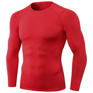 Rash GUARD สำหรับ BJJ MMA surfing anti-uv COMPRESSION ผ้าที่ปรับแต่งได้และขนาดได้ตามต้องการราคาโรงงานทั่วโลก - Product Image 4