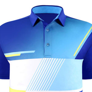 Camiseta y pantalones cortos personalizados de alta calidad para hombre para polo 100% algodón con logotipo bordado o impreso patrón sólido fábrica camiseta y pantalones cortos - Product Image 4