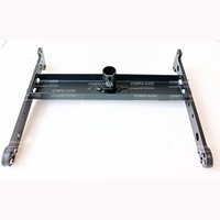 Adaptador de soporte de altavoz Adaptador de montaje de altavoz de acero completo para subwoofer de matriz de línea Soporte de matriz de línea Caja vacía Gabinete de altavoz