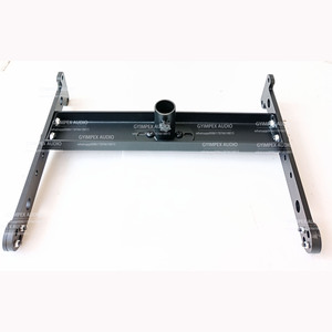 Hoparlör standı adaptörü tüm çelik hoparlör montaj adaptörü için çizgi dizi subwoofer destek hattı dizisi boş kutu kolon - Product Image 6