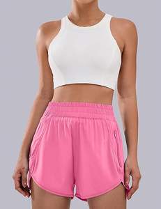 Pantalones cortos de cintura alta para mujer, ropa deportiva transpirable a la moda de verano, ropa de calle informal personalizada, ropa de marca de moda - Product Image 2