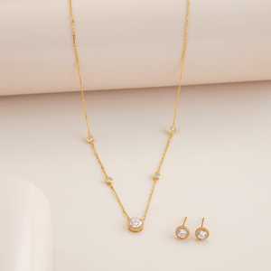 92.5 Silver Necklace with Diamond 191457 - Product Image 2
