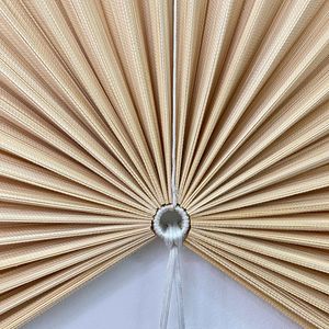 พัดไม้ไผ่ธรรมชาติงานถักมือศิลปะตกแต่งผนังของตกแต่งบ้านขนาดใหญ่ที่แขวนพัดลมหัวเตียงห้องนั่งเล่นที่สร้างสรรค์คิงคราฟท์วิต - Product Image 4