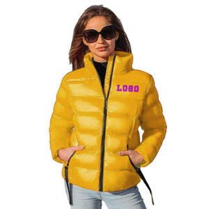Veste d'hiver pour femmes, filles, avec doublure imperméable, logo personnalisé de qualité supérieure 2026, doudoune pour femmes - Product Image 4
