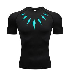 Nuevo 100% algodón orgánico personalizar Jogging Wear personalizado 3D impreso gimnasio Rash Guard Top Notch diseño hombres camisas - Product Image 6
