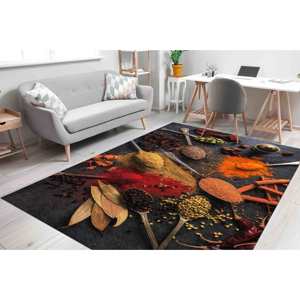 Tapis imprimé - Design aux couleurs vives, tapis moderne imprimé en 3D, tapis doux pour cuisine, salle à manger, chambre à coucher, tapis doux non tissé - Product Image 1