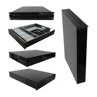 Châssis de serveur IA personnalisé en tôle, boîtier rackable, pièces d'emboutissage CNC pour matériel de centre de données, fabricant OEM
