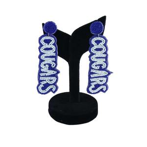 Pendientes de cuentas de semillas multicolores de estilo Vintage para mujer, joyería colgante bordada con cuentas para boda, fiesta, vacaciones - Product Image 1