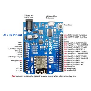 WeMos D1 WiFi para Placa de Desarrollo UNO ESP8266, 4MB Flash, Micro USB - Product Image 6