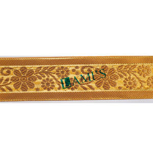 OEM Vente en gros de tresse or or argent robe de cérémonie tressée à manches uniformes tresse personnalisée en fil métallique pour vêtements artisanat - Product Image 4