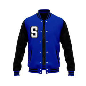 Unisex Tùy Chỉnh Tráng Varsity Cổ Điển Letterman Phong Cách Phong Cách Thoải Mái Bền Hiện Đại Hợp Thời Trang Cổ Điển Mùa Xuân Cao Đẳng Áo Khoác - Product Image 1