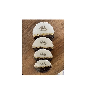 Beautiful Handmade Resin <b>coaster</b> Set 5mm <b>Heat</b> Resistant Durable Material for Home Decoration Luxury Design Suitable for Gifting - Product Image 3