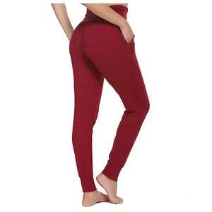 High Quality Women's Yoga <b>Leggings</b> New Design Wide Leg <b>Flared</b> Fitness Gym Wear Elastic Waist Tight Polyester/Nylon Quick Dry - Product Image 3