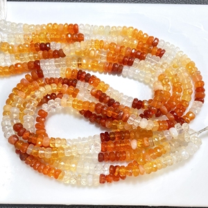 ลูกปัดโอปอลไฟเม็กซิกันทรงมนเรียบลูกปัดโอปอลเม็กซิกันเม็กซิกันแบบธรรมดาสำหรับเครื่องประดับ - Product Image 1