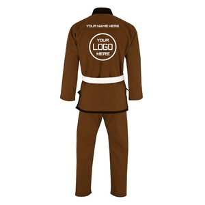 Jiu Jitsu Brésilien Gi Léger BJJ Kimono Logo Personnalisé Arts Martiaux Uniforme Durable Grappling Suit Pour La Compétition D'entraînement - Product Image 5