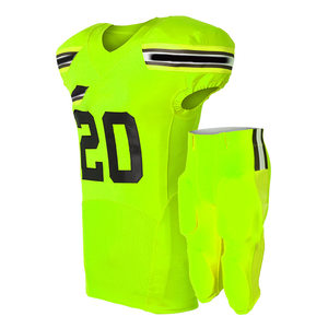 Vente en gros uniforme de football américain personnalisé de qualité unique 100% polyester uniforme de football américain - Product Image 1