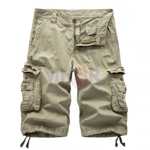 Pantalones Cortos Cargo Transpirables de Cintura Media para Hombre, de Alta Calidad Profesional, Talla Personalizada, Ropa Casual con Logotipo Personalizado, Diseño Sólido - Product Image 3