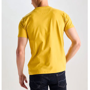 Camisetas de mezcla triple a granel Camiseta de cuello redondo para hombres-Camiseta clásica Premium ajustada suave preencogida-Camisetas para hombres - Product Image 6
