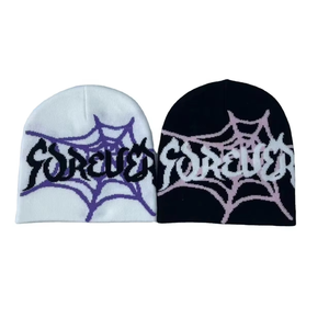 Gorros de Punto Personalizados con MOQ Bajo, Unisex, con Logotipo, Diseño a Rayas, Hilo de Algodón, Forro de Satén, Jacquard - Product Image 6