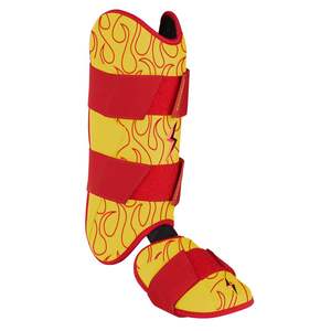 Protège-jambes de baseball Signature Series Flames Pro |   Protection de niveau élite, ajustement sécurisé ambidextre, matériau en spandex et nylon - Product Image 5