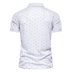 Polos Premium para hombre, estampado completo de algodón orgánico, de talla grande, Polos para hombre, de algodón 100% Premium Polos, logotipo personalizado - Product Image 5