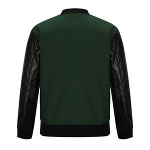 แจ็คเก็ตบอมเบอร์ผู้ชายสำหรับฤดูใบไม้ผลิและฤดูใบไม้ร่วง, แจ็คเก็ตบอมเบอร์แฟชั่นเกาหลีทรงหลวมกันลมกันน้ำ - Product Image 4