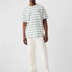 T-shirts en satin de haute qualité pour hommes Marque privée Style vintage Quantité en vrac Vêtements en coton - Product Image 3