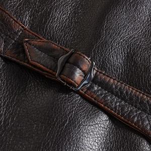 Gilet en cuir véritable sur mesure, design personnalisé, multi-poches, élégant, en cuir de vache, gilet en cuir pour homme, vente en gros, veste hip-hop - Product Image 5