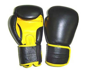 Gants de boxe professionnels confortables et protecteurs Logo personnalisable Gants d'entraînement Enveloppement de la main en PU Gants de boxe pour hommes - Product Image 1