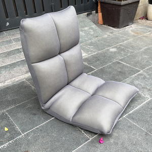 Sillón Reclinable Contemporáneo/Moderno con Estructura de Madera/Metal, Cojín Gris y Función de Masaje GB68014 - Product Image 3