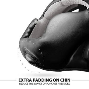 เฮดการ์ดถูกออกแบบมาเพื่อปกป้องใบหน้าให้พอดีกับที่ทำจากโฟมป้องกันศีรษะที่มีความหนาแน่นสูง - Product Image 5