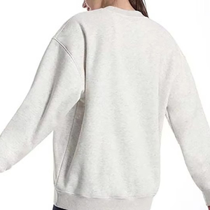 Sweat-shirts oversize pour femmes, hiver, 100% coton molletonné, effet délavé, imprimé sur le devant, logo personnalisé, qualité supérieure, séchage rapide - Product Image 6