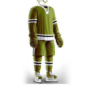 Uniforme de Hockey sobre Hielo Personalizado para Hombre, Conjunto Resistente a Cortes, Capa Base, Personaliza Tu Propia Camiseta, Precio al por Mayor - Product Image 6