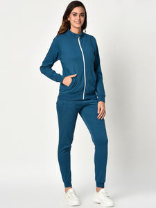 Top vente hiver femmes léger polaire survêtements taille élastique respirant écologique toutes les couleurs tailles survêtements - Product Image 2