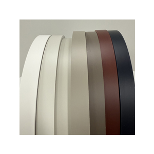 Nhựa <span class=keywords><strong>PVC</strong></span> cạnh dải khả năng hình thức tuyệt vời thân thiện với môi trường kích thước tùy chỉnh mạnh mẽ cho đồ nội thất cạnh kệ làm việc - Product Image 1