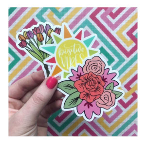 Branded Promotions Custom High Quality Cartoon Die Cut Vinyl <b>Stickers</b> 100pcs Eco-Friendly Waterproof Removable Plus Size Print - Product Image 3