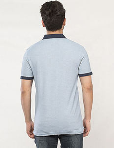 Polo de ajuste seco para hombre al por mayor, camiseta de golf de alto rendimiento con logotipo personalizado estampado 100% para correr, camisa de polo - Product Image 3