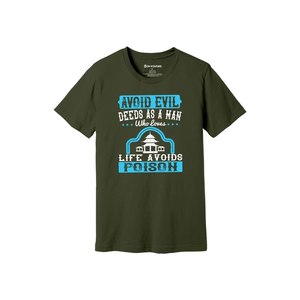 Camiseta informal de algodón 100% con impresión de temas de Buda en 3D, 12 opciones de color, 160-180, colocación de diseño personalizable GSM pesado - Product Image 6
