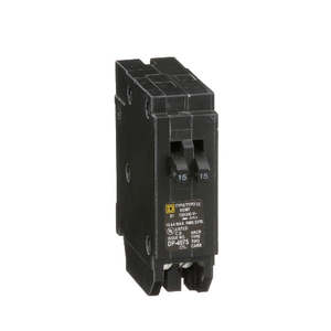 เบรกเกอร์วงจร Schneider Electric Homeline Tandem 15A MCB กำลังตัด 10kA - Product Image 1